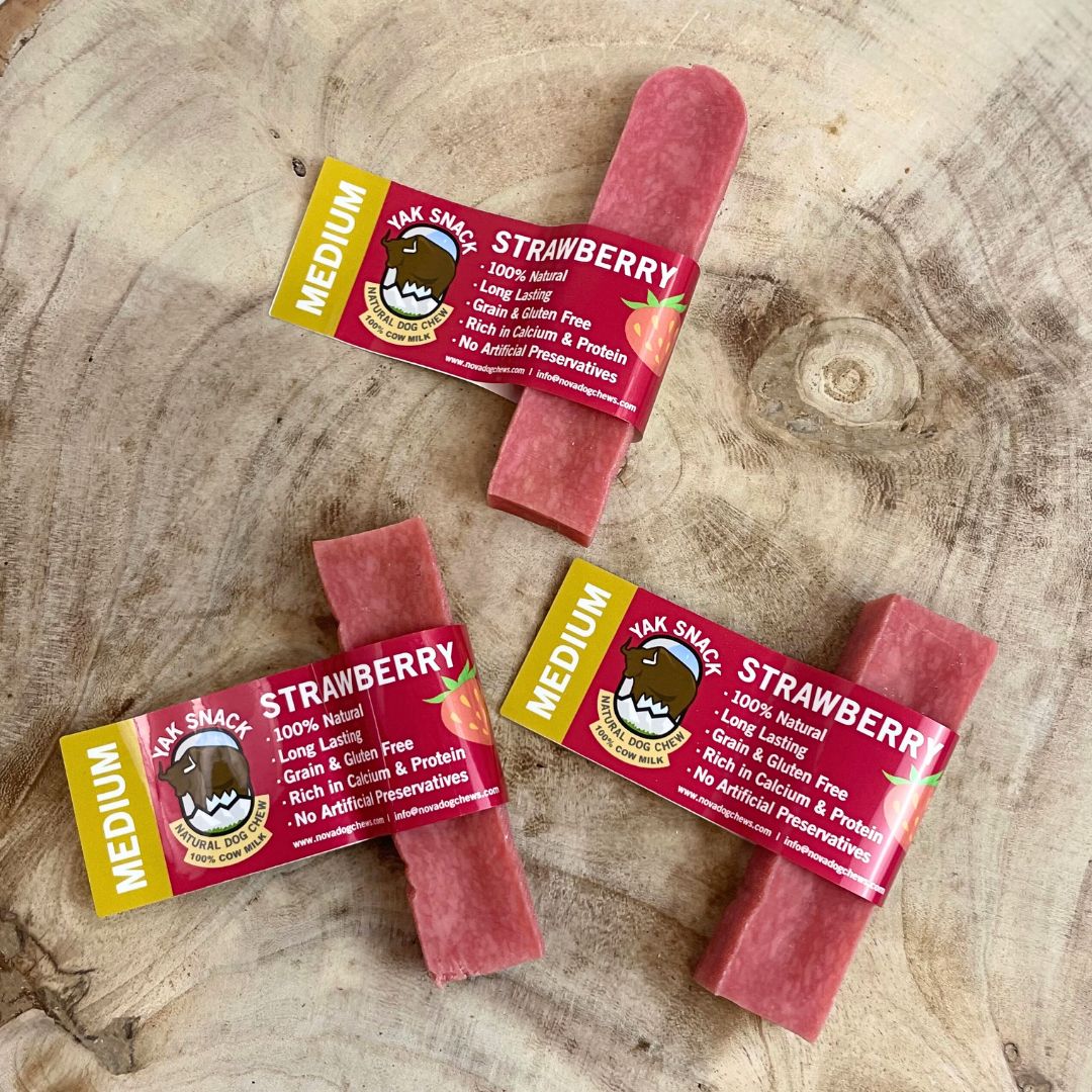 Medium Yak Bars ( Strawberry )
