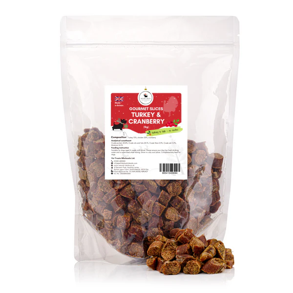 Turkey and Cranberry Gourmet Slices ( 100g )