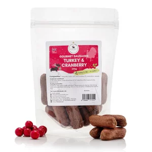 Turkey and Cranberry Gourmet Sausages ( 250g )
